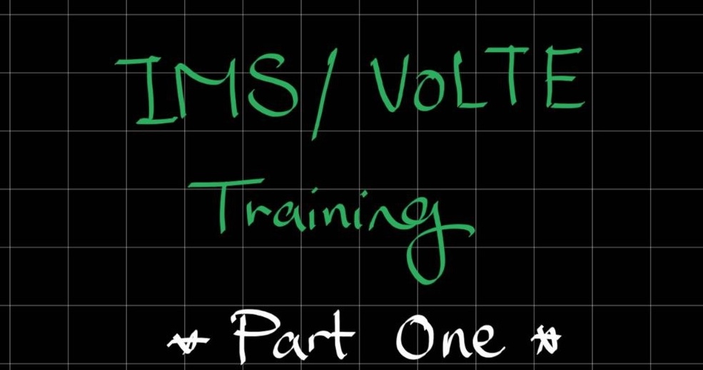 IMS/VoLTE Training Image